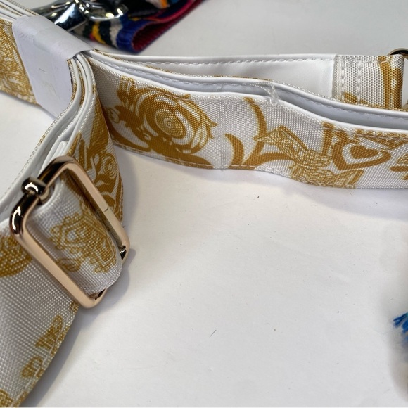 Three Woven Multicolored Multipurpose Belt Tie Purse Camera Strap Accessories - Picture 7 of 7